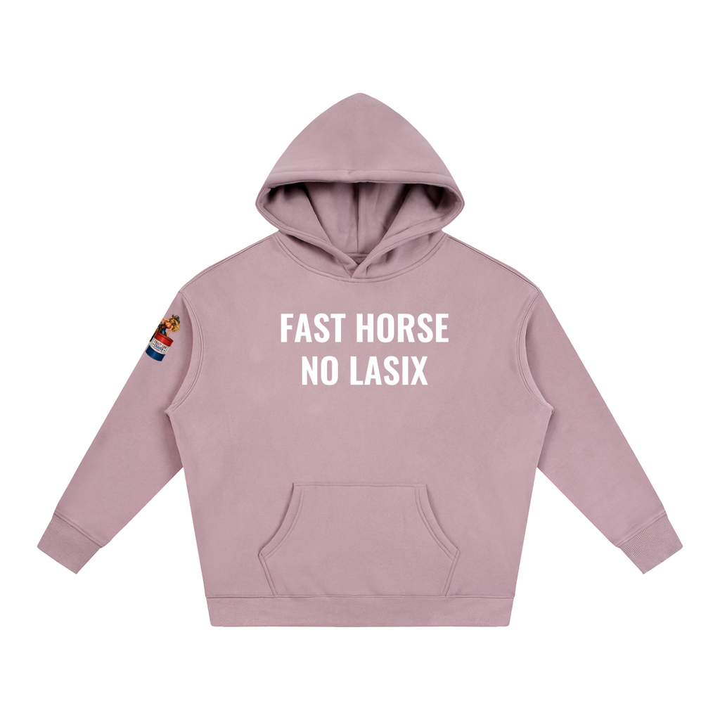 FAST HORSE Oversize Fleeced Hoodie