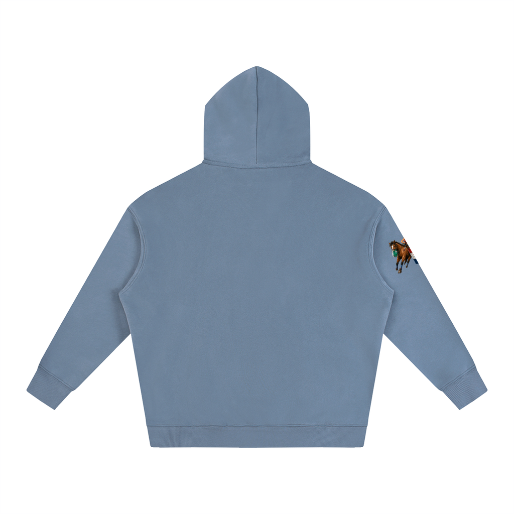 CLEAN IT UP Oversize Fleeced Hoodie