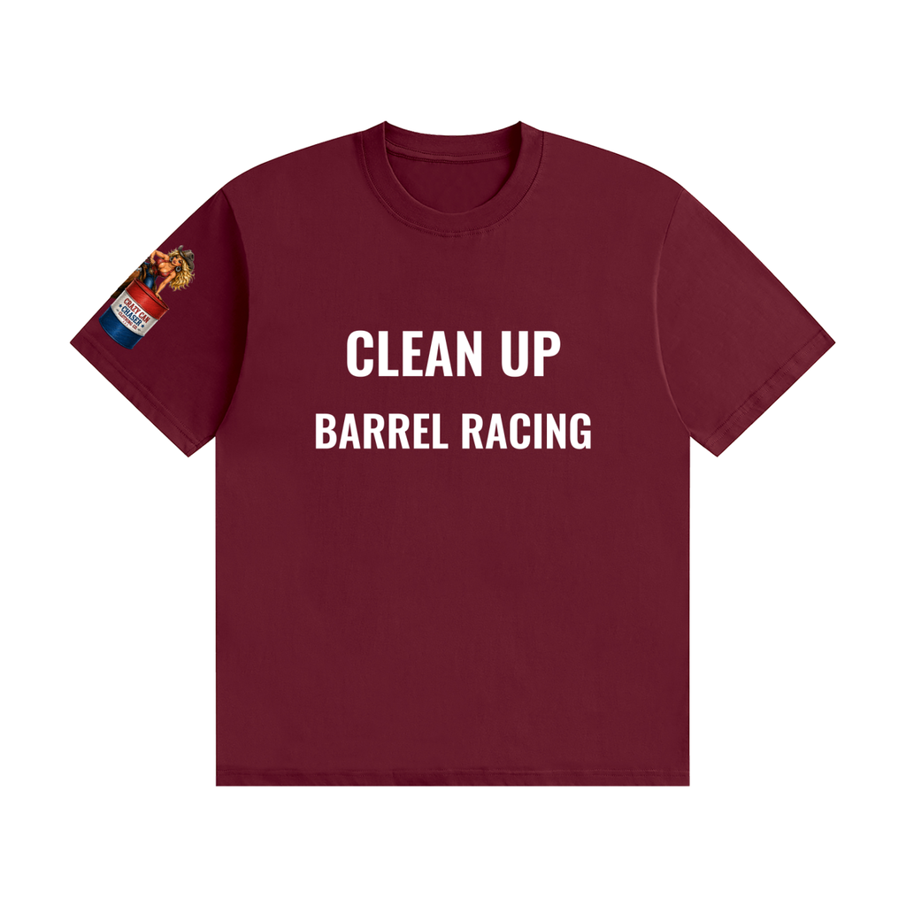 CLEAN IT UP Unisex Seamless Cotton T-Shirt