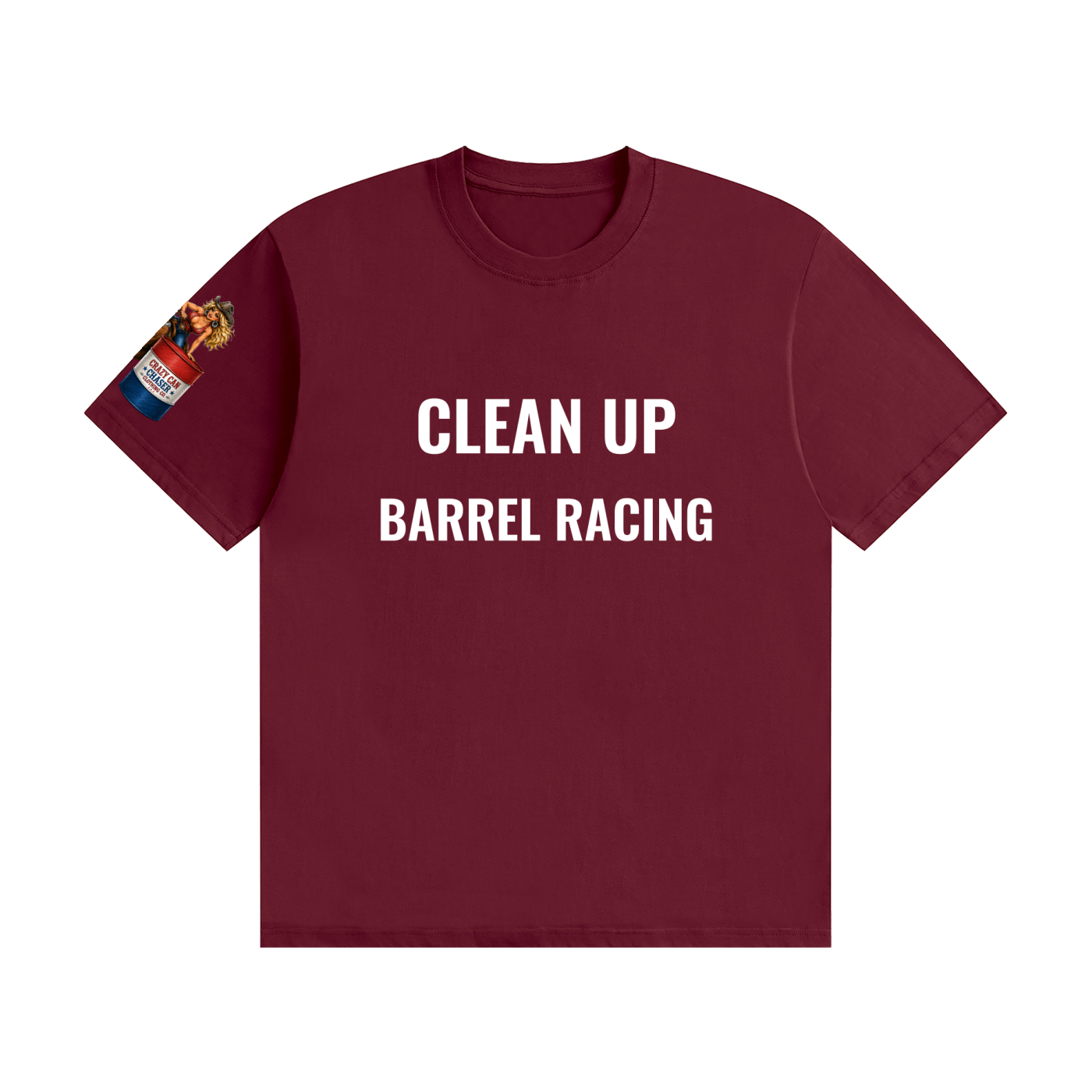 CLEAN IT UP Unisex Seamless Cotton T-Shirt