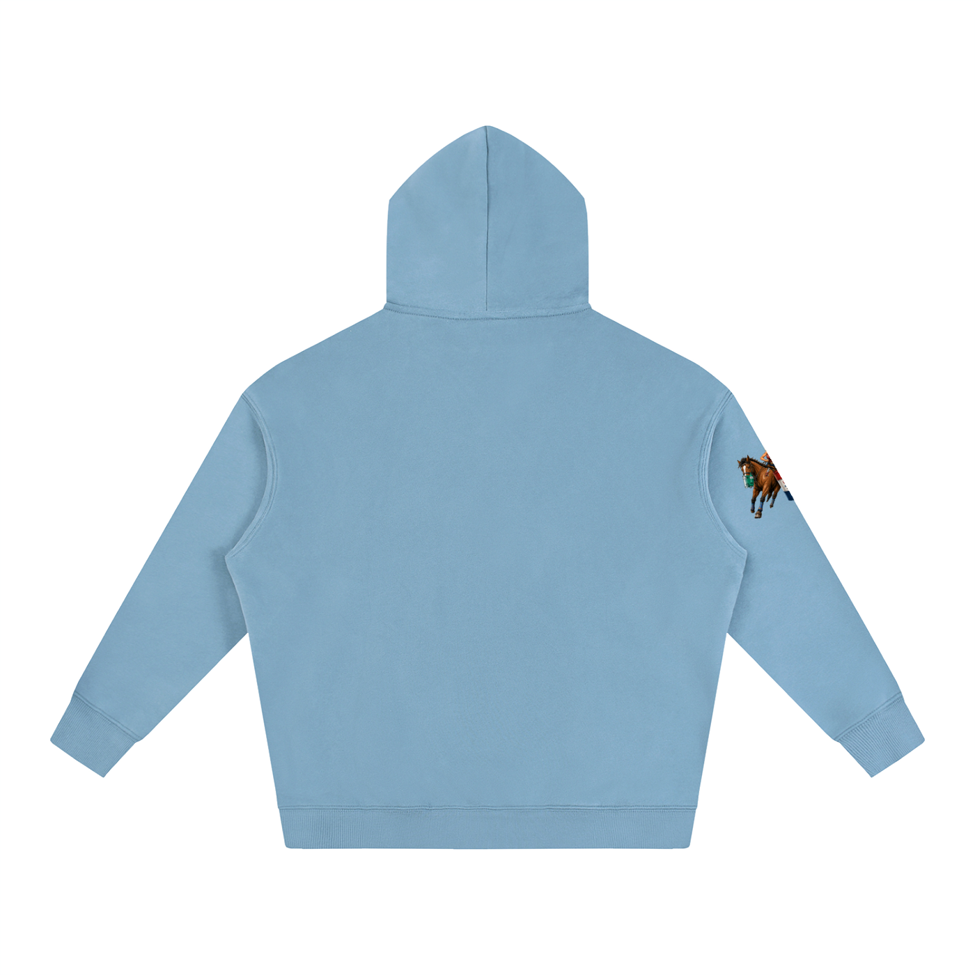 CLEAN IT UP Oversize Fleeced Hoodie