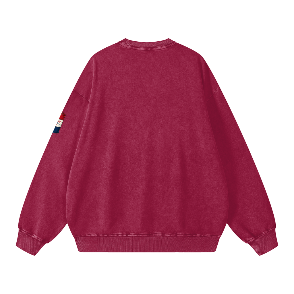 Kindness Snow Washed Oversized Sweatshirt