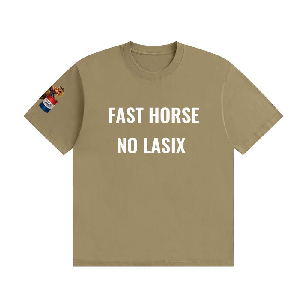 FAST HORSE Unisex Seamless Cotton T-Shirt