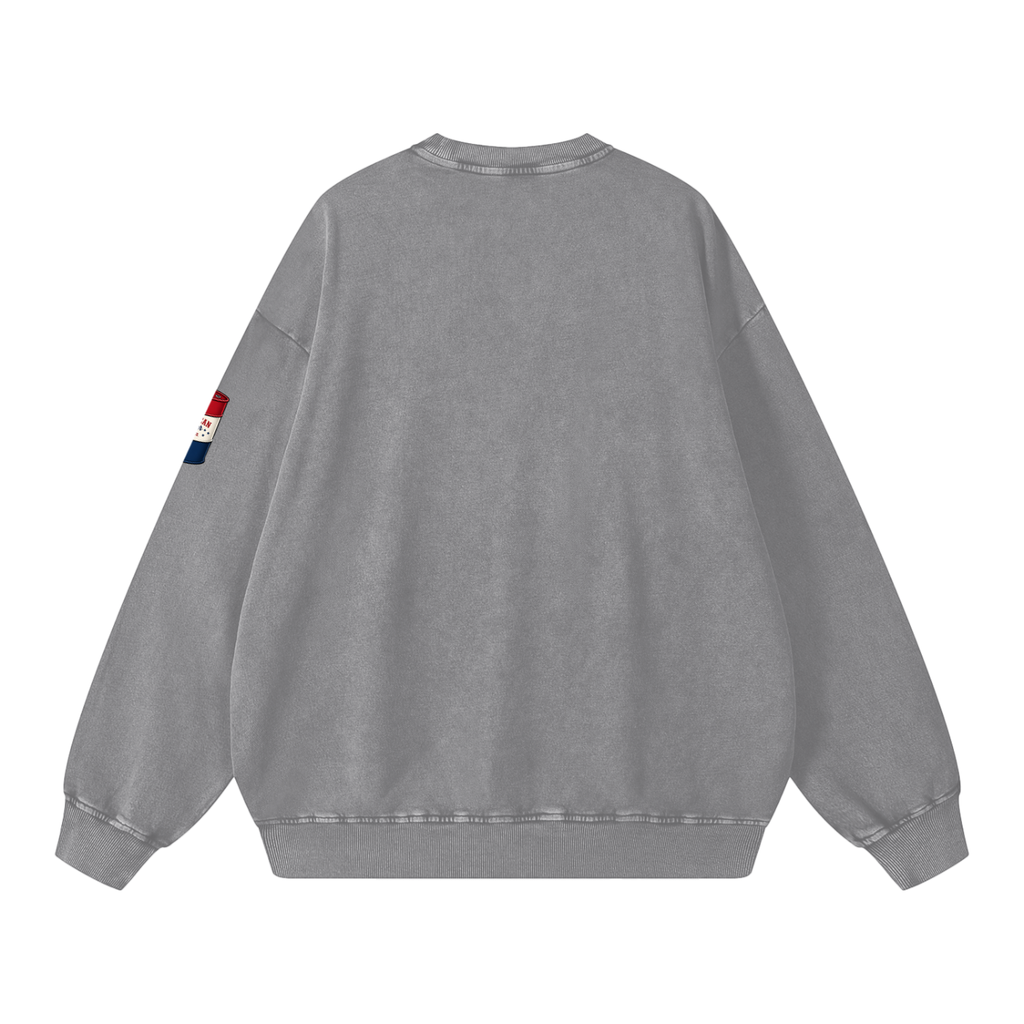 Kindness Snow Washed Oversized Sweatshirt
