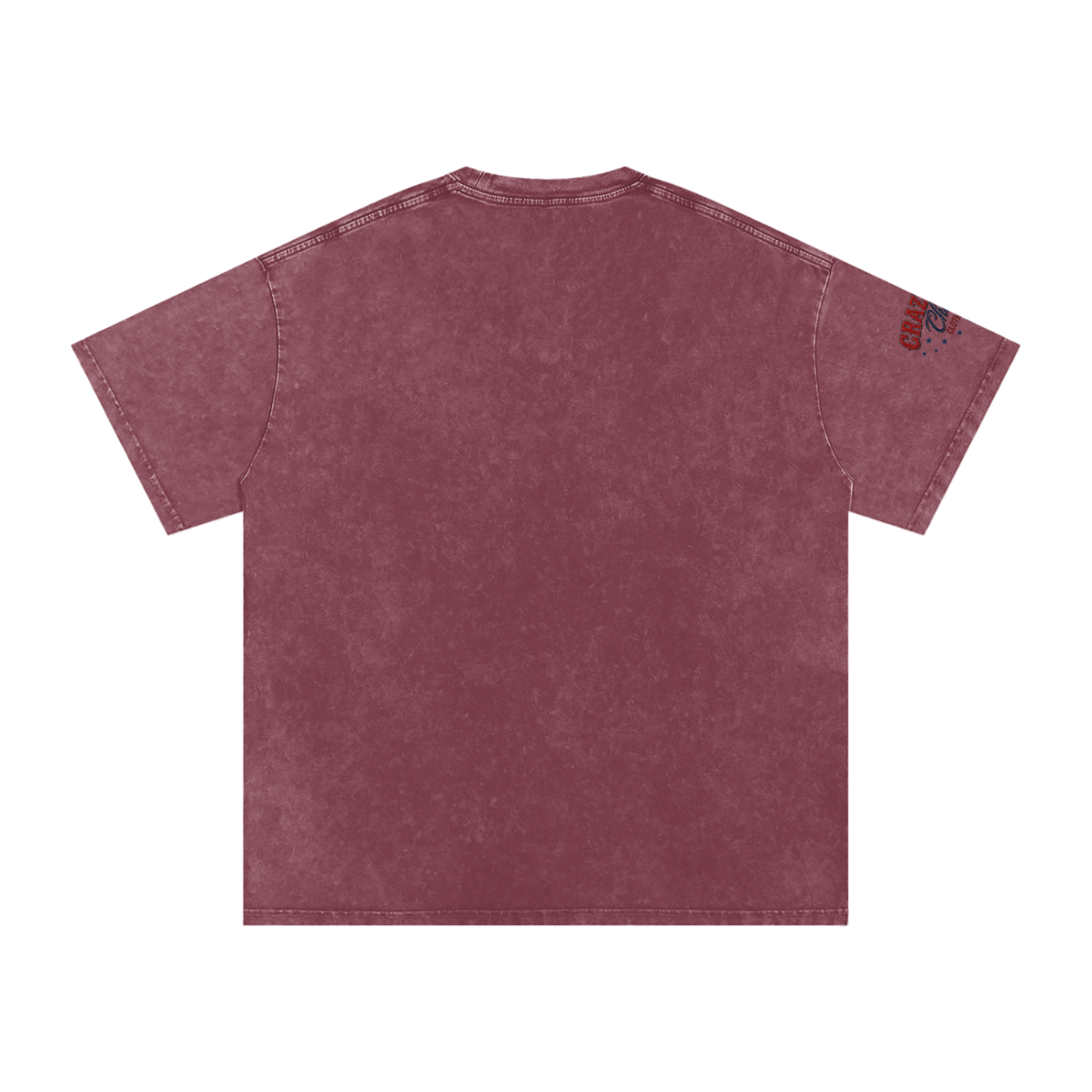 LIKE A BARREL HORSE Snow Washed Oversized Cotton T-Shirt