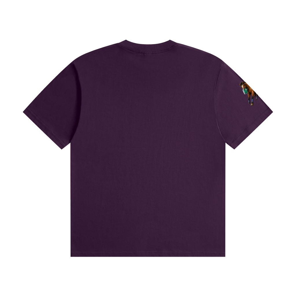 FAST HORSE Unisex Seamless Cotton T-Shirt