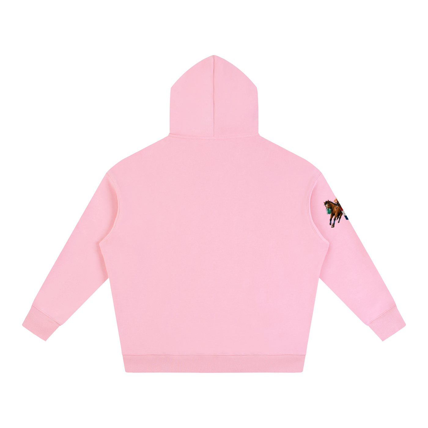 CLEAN IT UP Oversize Fleeced Hoodie