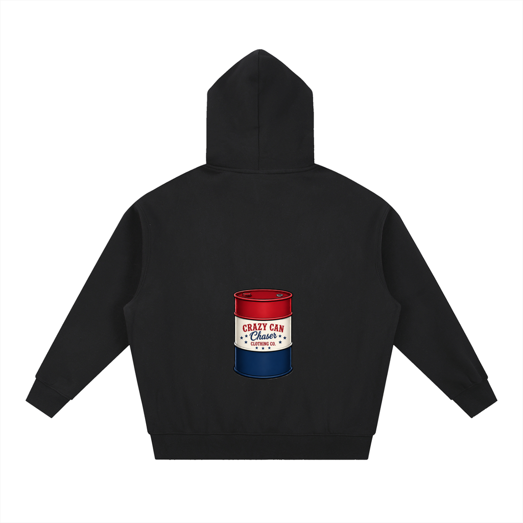 Look Who Essential Oversized Boxy Fit Fleece Hoodie