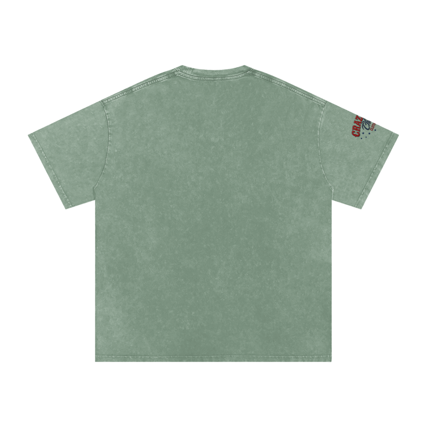 LIKE A BARREL HORSE Snow Washed Oversized Cotton T-Shirt