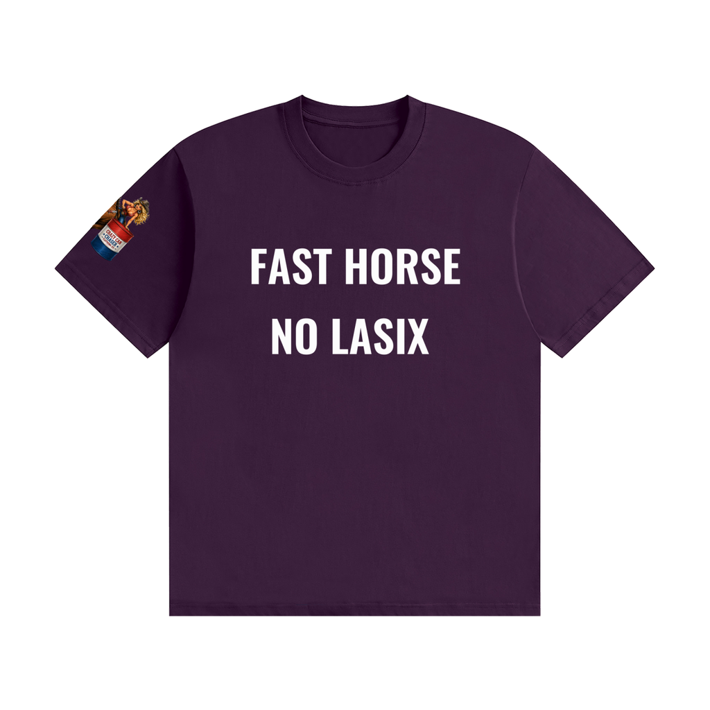 FAST HORSE Unisex Seamless Cotton T-Shirt