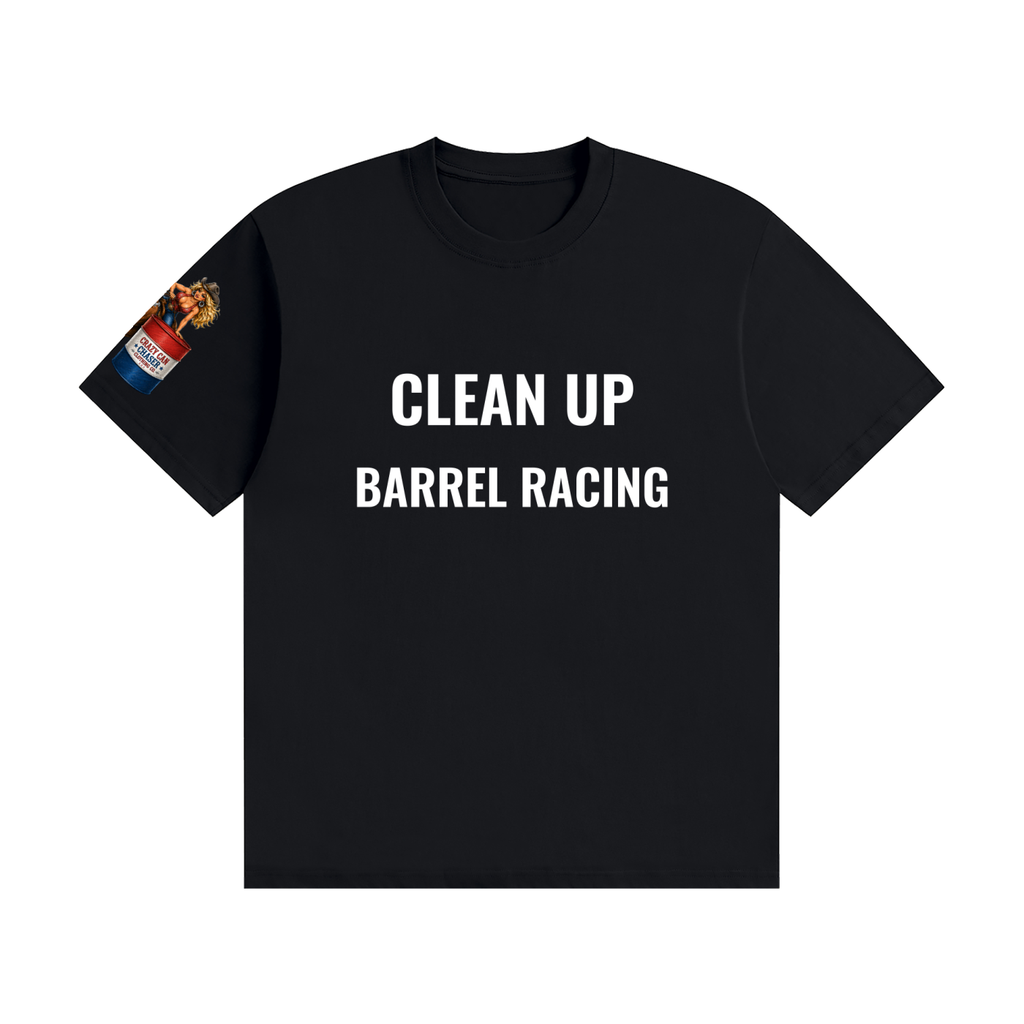 CLEAN IT UP Unisex Seamless Cotton T-Shirt