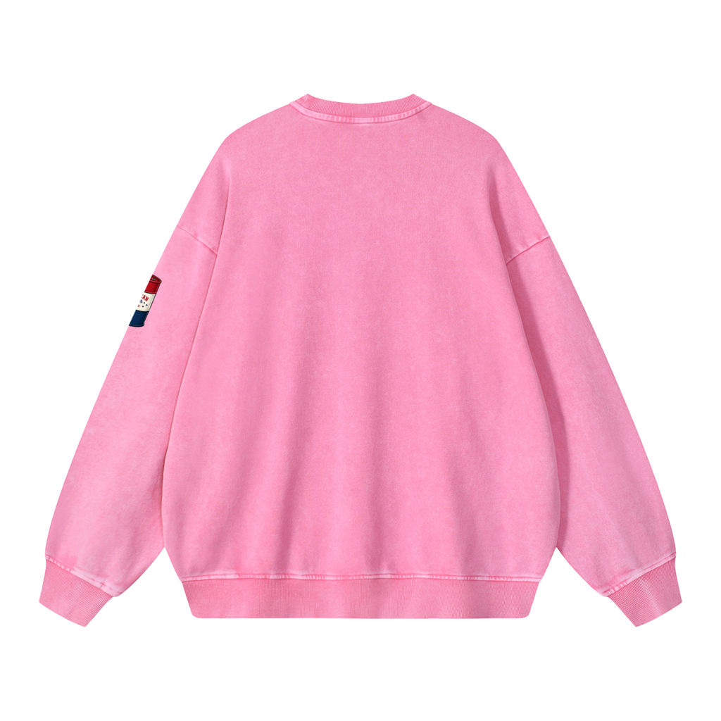Kindness Snow Washed Oversized Sweatshirt