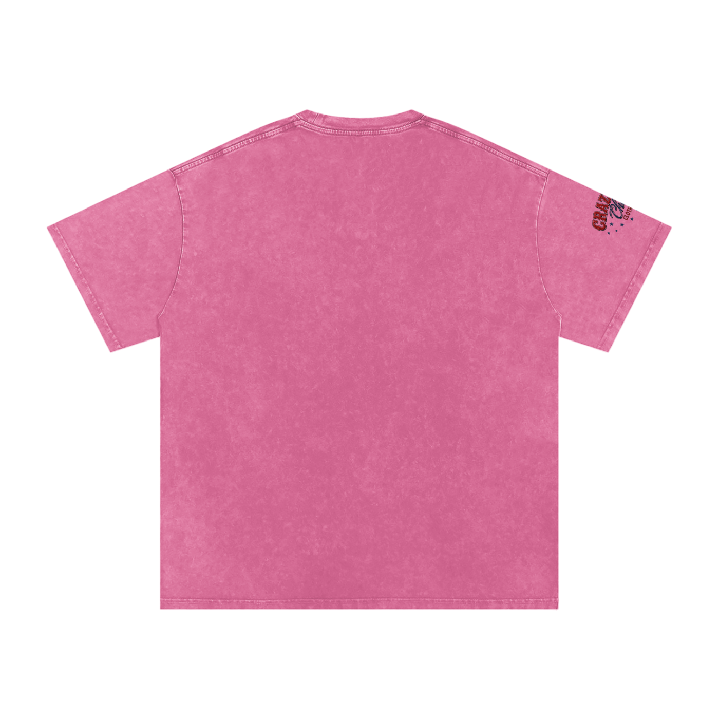 LIKE A BARREL HORSE Snow Washed Oversized Cotton T-Shirt
