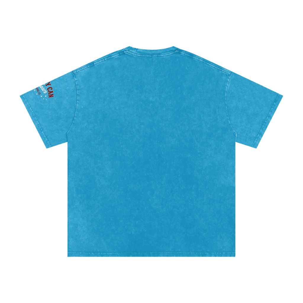 Barrel Betty Snow Washed Oversized Cotton T-Shirt