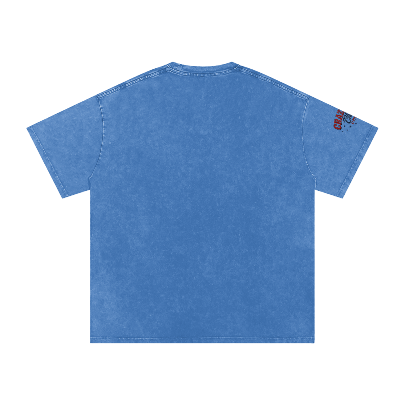 LIKE A BARREL HORSE Snow Washed Oversized Cotton T-Shirt