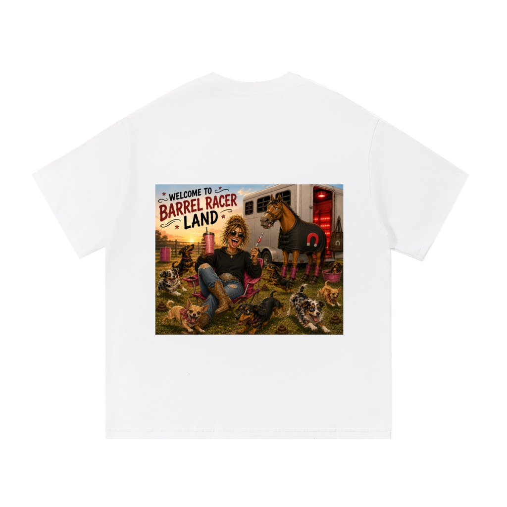 Barrel Racer Cotton T-Shirt