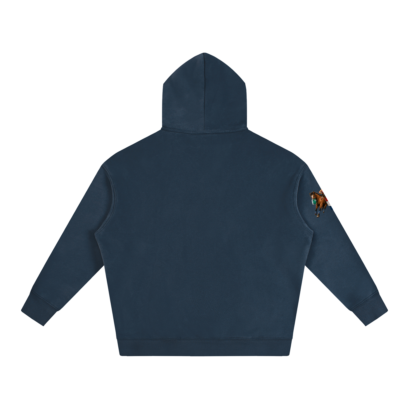 CLEAN IT UP Oversize Fleeced Hoodie