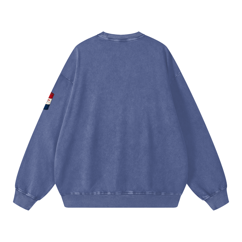 Kindness Snow Washed Oversized Sweatshirt